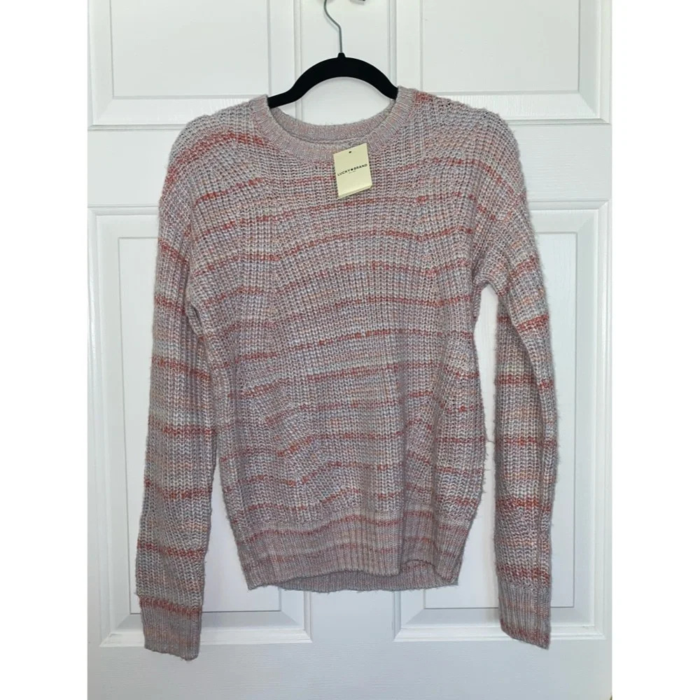 Lucky Brand Pink Knit Pullover - Picture 3 of 3